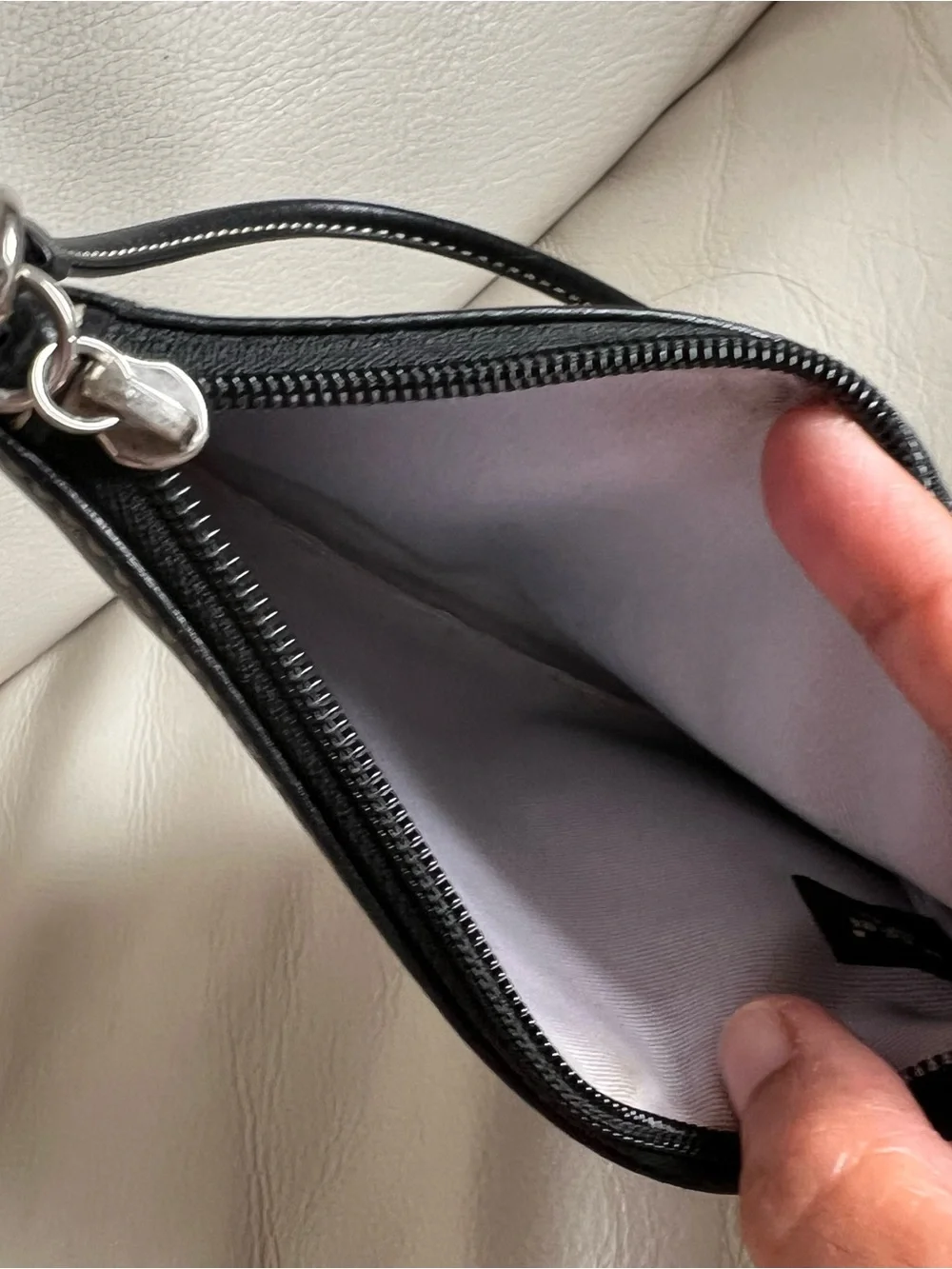 Coach sleek wristlet